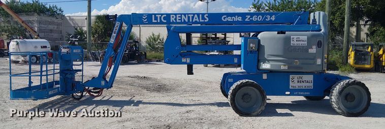 image for item EC3798 2013 Genie Z-60 boom lift