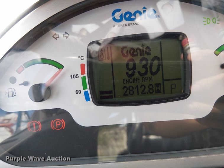 image for item EC3801 2016 Genie GTH5519 telehandler