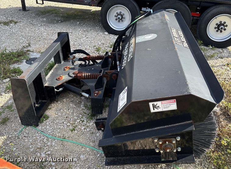 image for item EC3802 2023 Wolverine PAB-11-72W skid steer broom