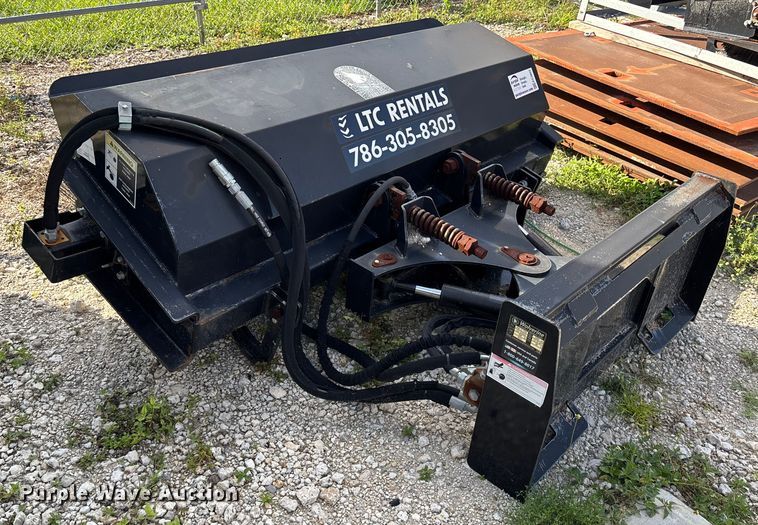 image for item EC3802 2023 Wolverine PAB-11-72W skid steer broom