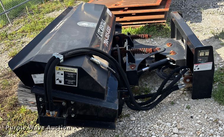 image for item EC3802 2023 Wolverine PAB-11-72W skid steer broom