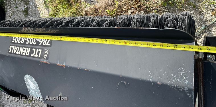 image for item EC3802 2023 Wolverine PAB-11-72W skid steer broom