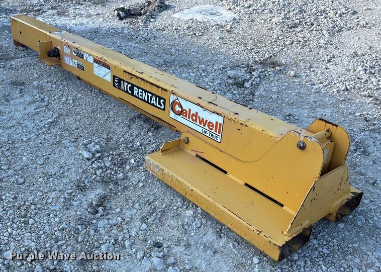 image for item EC3804 Caldwell forklift boom 