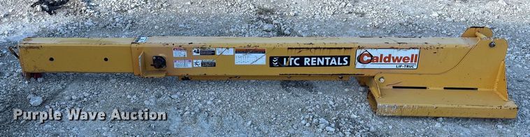 image for item EC3804 Caldwell forklift boom 