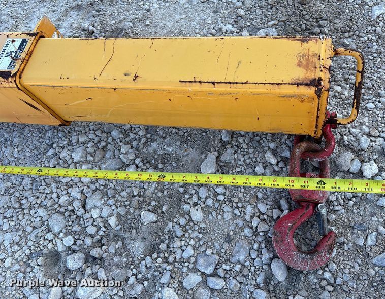 image for item EC3804 Caldwell forklift boom 