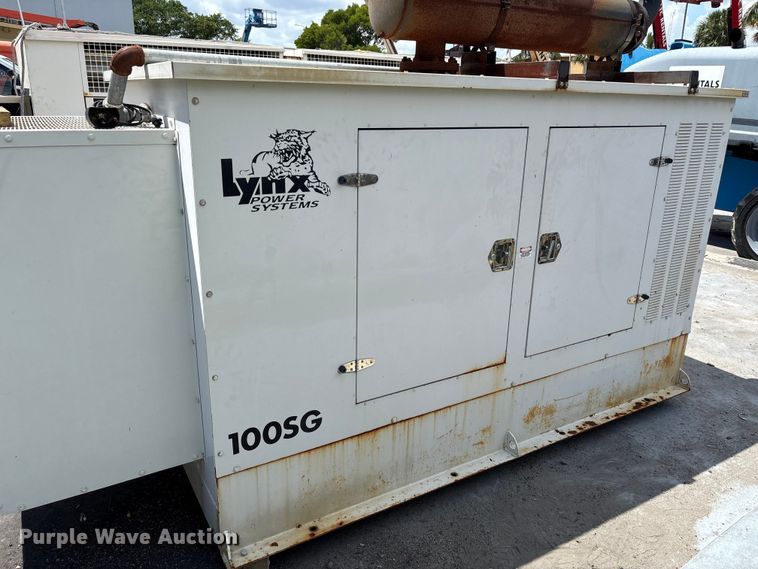 image for item EC3810 Lynx Power Systems 100SG generator