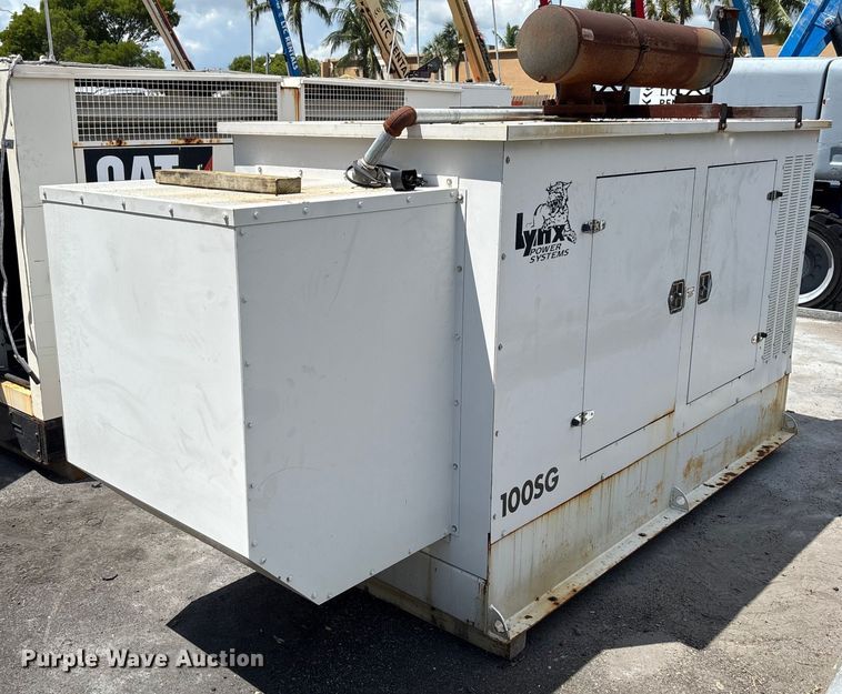 image for item EC3810 Lynx Power Systems 100SG generator
