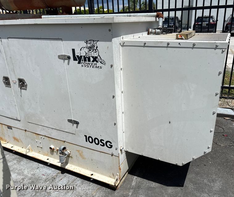 image for item EC3810 Lynx Power Systems 100SG generator
