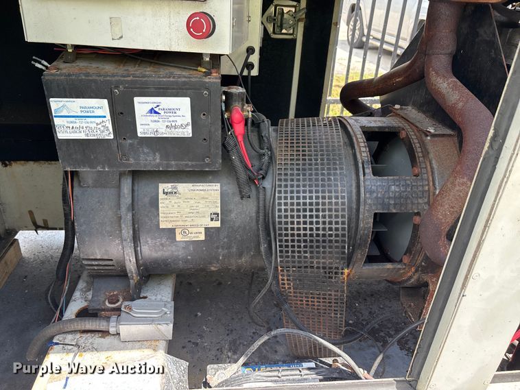 image for item EC3810 Lynx Power Systems 100SG generator