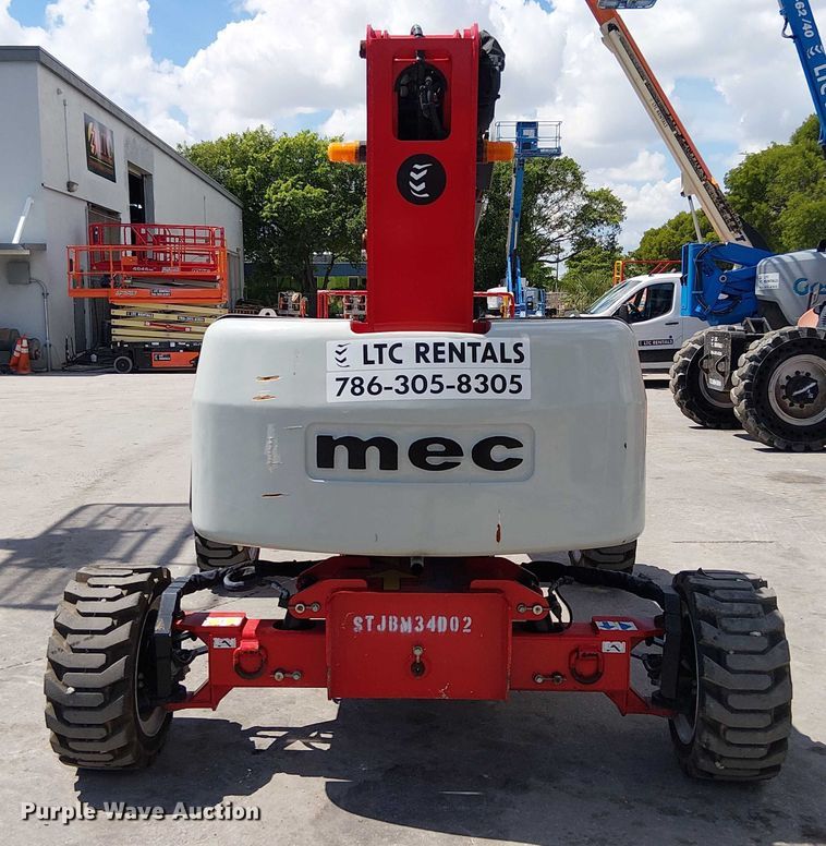 image for item EC3811 2023 MEC 34-J boom lift