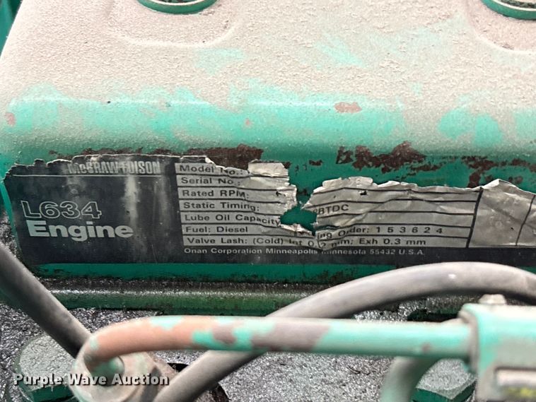 image for item EC3814 Onan 50.0DL6B-15R/26483A generator