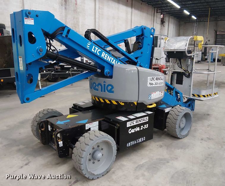 image for item EC3815 2021 Genie Z-33/18 boom lift