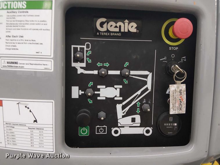 image for item EC3815 2021 Genie Z-33/18 boom lift