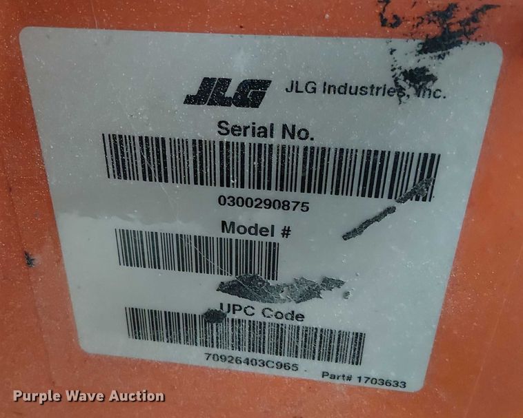 image for item EC3816 2022 JLG E300AJP boom lift