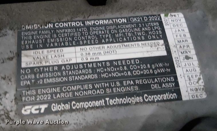 image for item EC3817 2022 Mitsubishi FG25N forklift