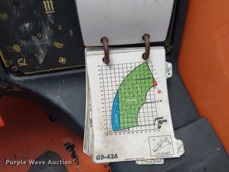 image for item EC3819 2013 JLG G9-43A telehandler