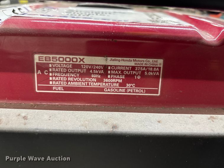 image for item EC3820 (3) generators