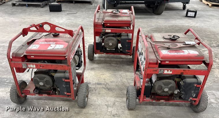 image for item EC3821 (3) MQ power GA-6HRS generators 