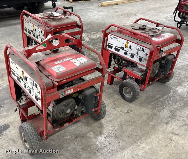 image for item EC3821 (3) MQ power GA-6HRS generators 