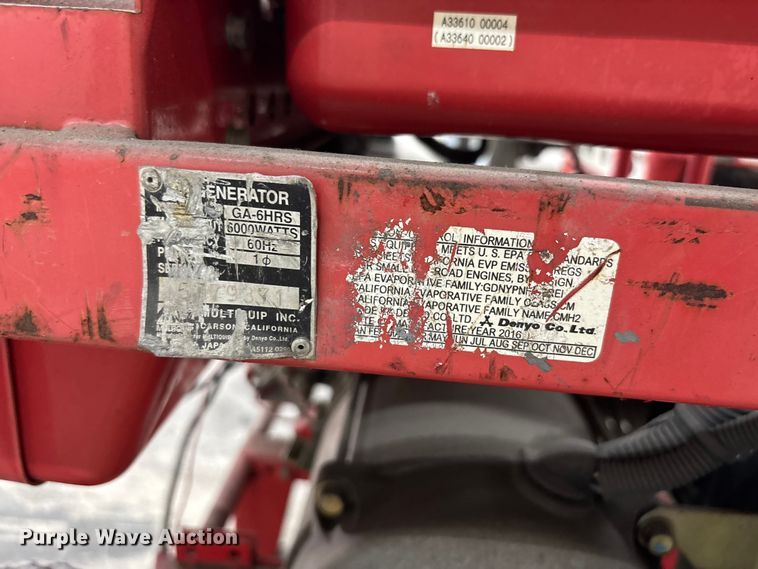 image for item EC3821 (3) MQ power GA-6HRS generators 