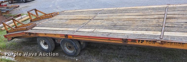 image for item EC4343 1993 Econoline Trailers equipment trailer