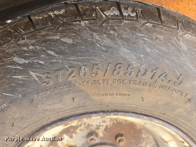 image for item EC4343 1993 Econoline Trailers equipment trailer