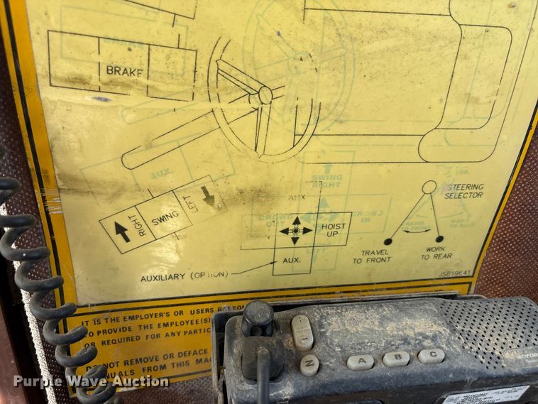 image for item EC4396 Badger 1085C wheeled excavator