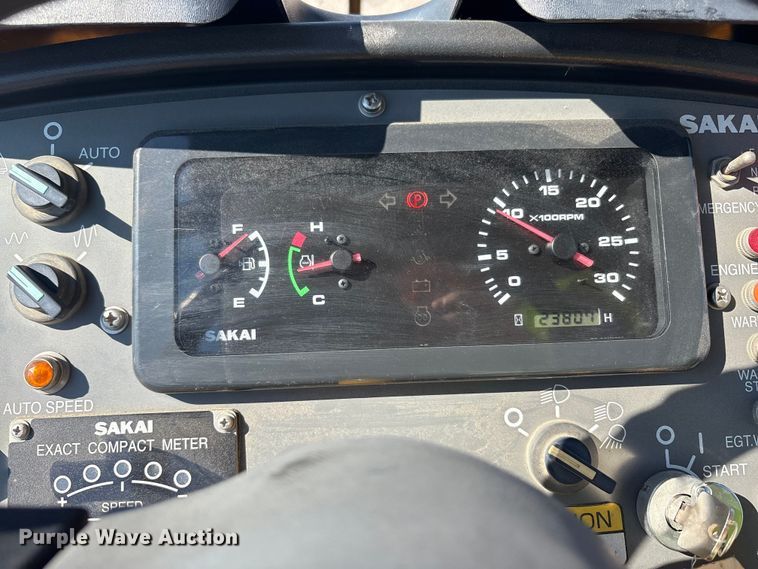 image for item EC4397 2016 Sakai SW990-1 double drum vibratory roller