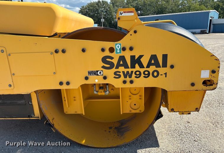 image for item EC4397 2016 Sakai SW990-1 double drum vibratory roller
