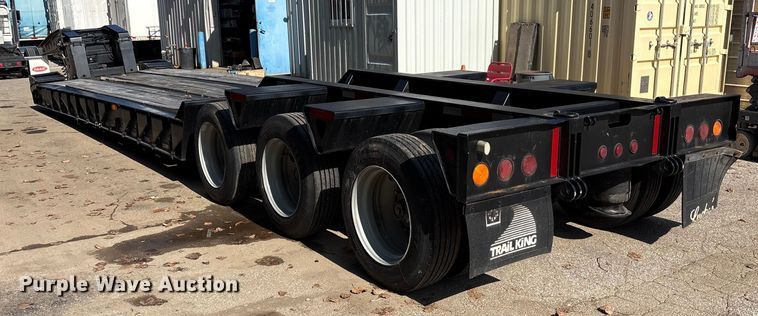 image for item EC4403 1995 Trail King Industries lowboy equipment trailer