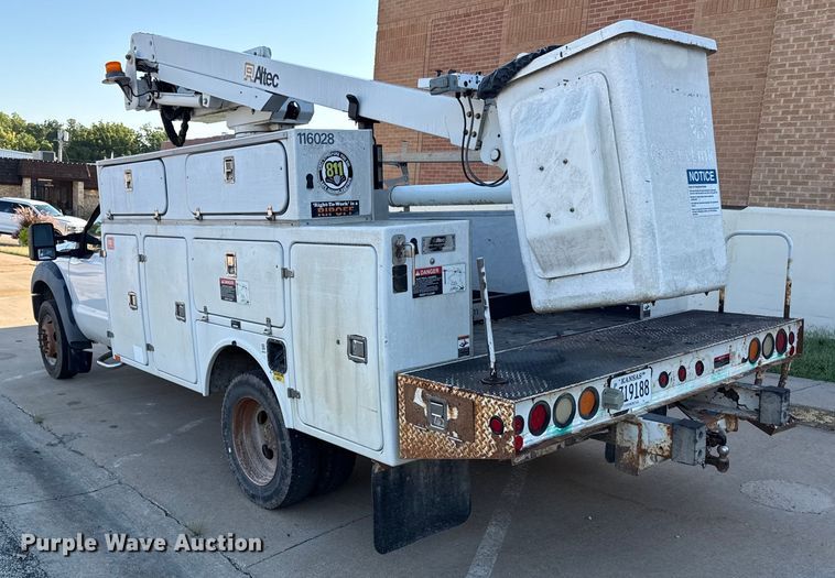 image for item ED4462 2011 Ford F450 bucket truck