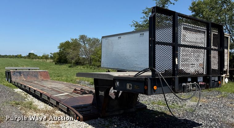 image for item ED4465 2000 Landoll lowboy equipment trailer