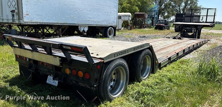image for item ED4465 2000 Landoll lowboy equipment trailer