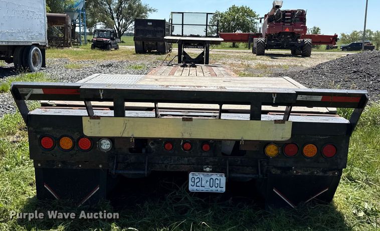 image for item ED4465 2000 Landoll lowboy equipment trailer