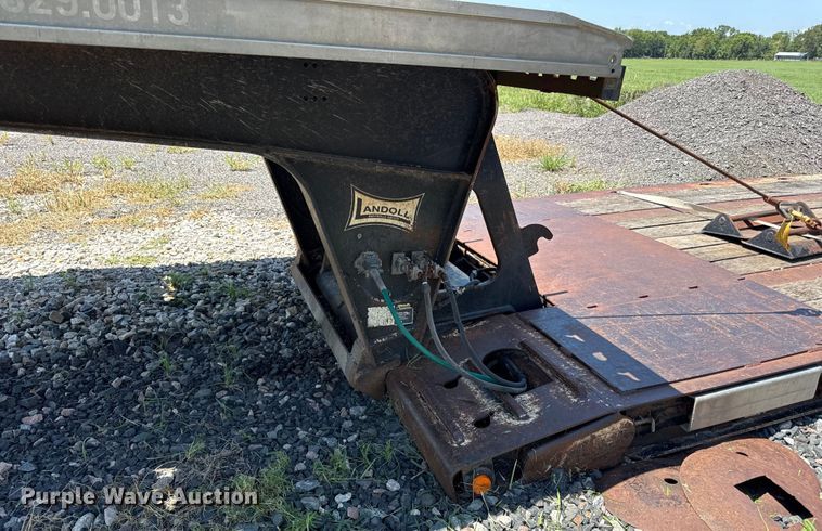 image for item ED4465 2000 Landoll lowboy equipment trailer