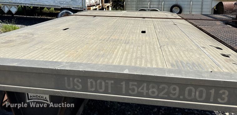 image for item ED4465 2000 Landoll lowboy equipment trailer
