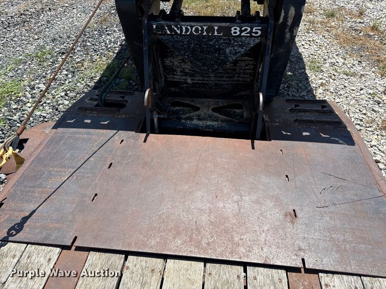image for item ED4465 2000 Landoll lowboy equipment trailer