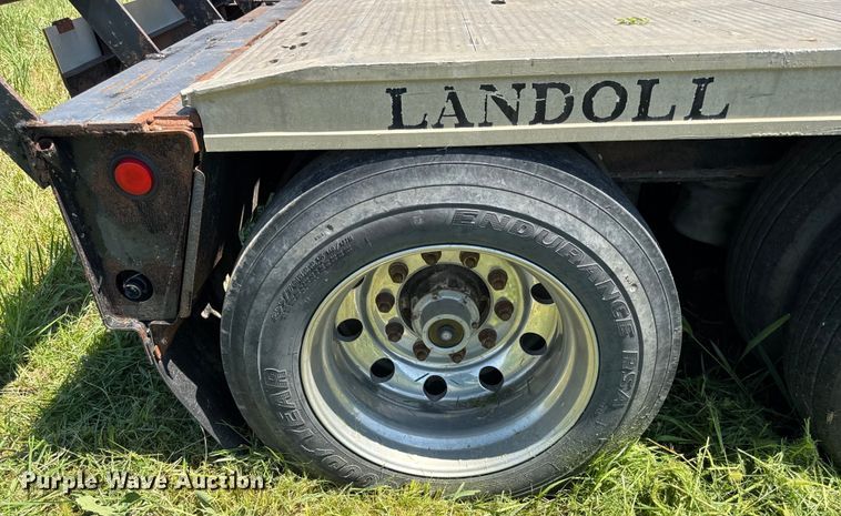 image for item ED4465 2000 Landoll lowboy equipment trailer