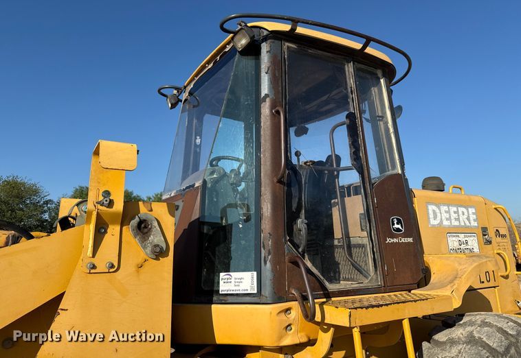 image for item ED5853 2002 John Deere 544H wheel loader