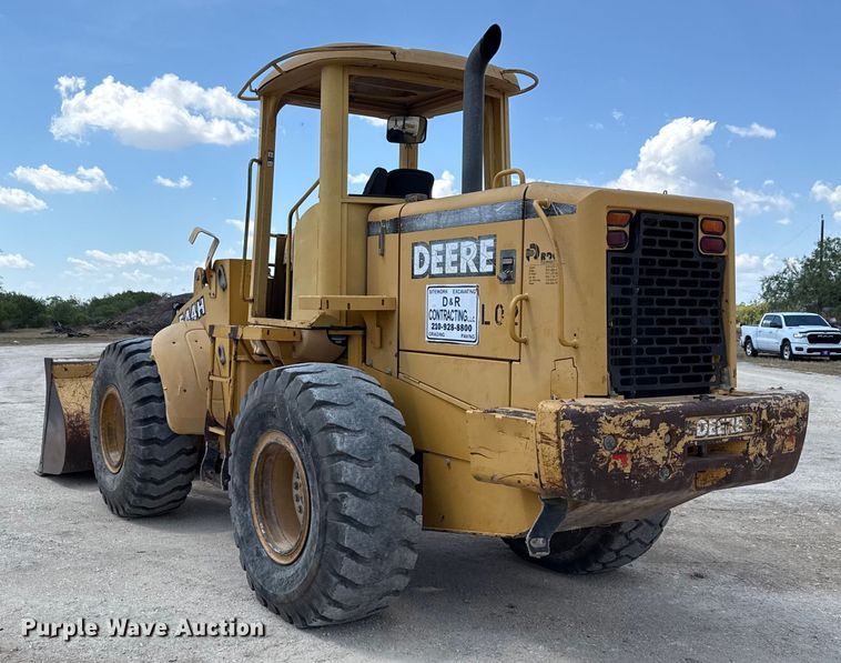image for item ED5854 2001 John Deere 544H wheel loader