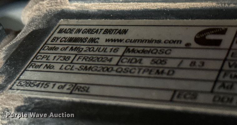 image for item ED5855 2018 Sany SMG200 motor grader