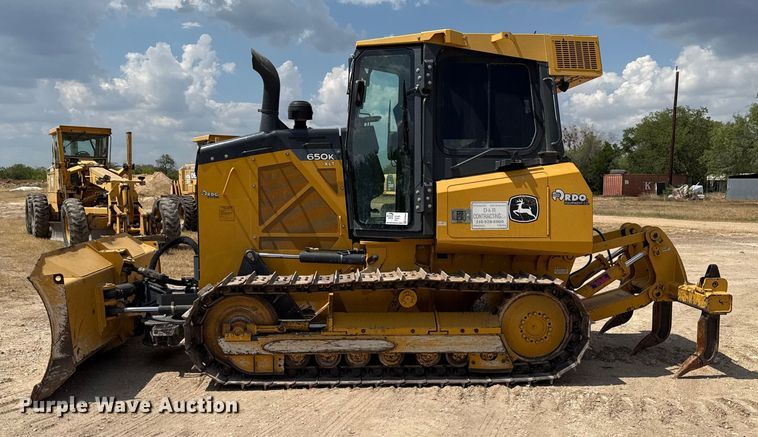 image for item ED5856 2019 John Deere 650K XLT dozer