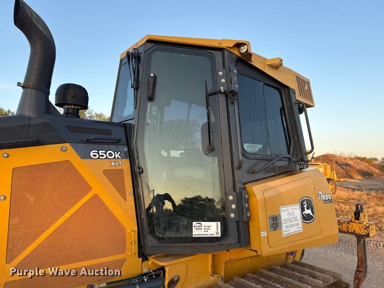 image for item ED5856 2019 John Deere 650K XLT dozer