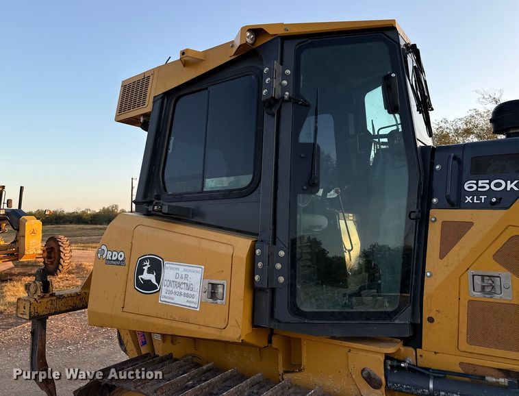 image for item ED5856 2019 John Deere 650K XLT dozer