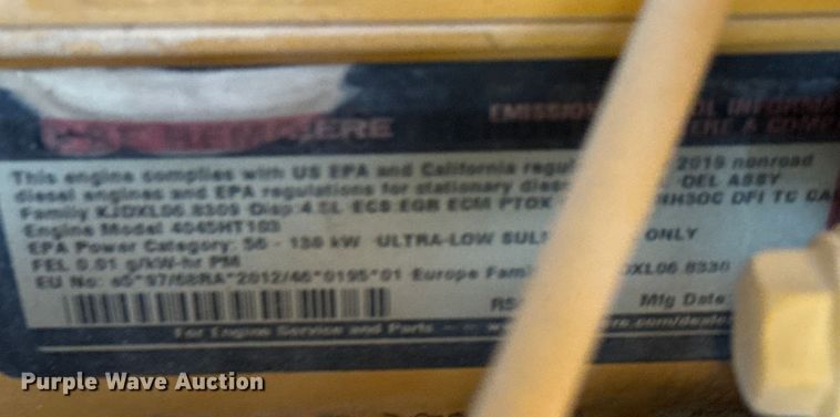 image for item ED5856 2019 John Deere 650K XLT dozer