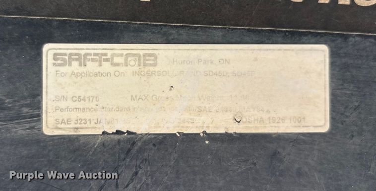 image for item ED5864 2004 Ingersoll Rand SD-45D single drum vibratory roller