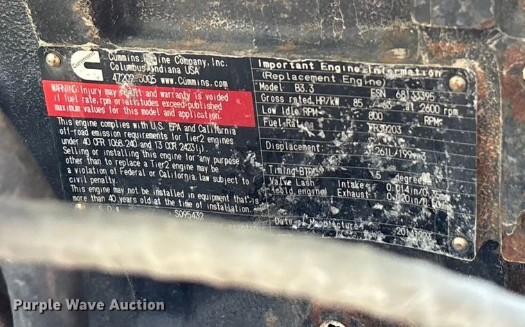 image for item ED5864 2004 Ingersoll Rand SD-45D single drum vibratory roller