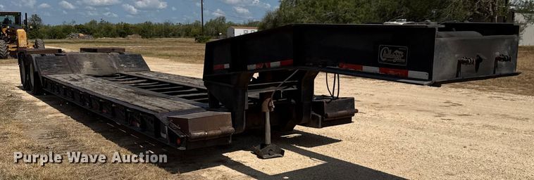 image for item ED5872 2004 Witzco Challenger RG-35 lowboy equipment trailer