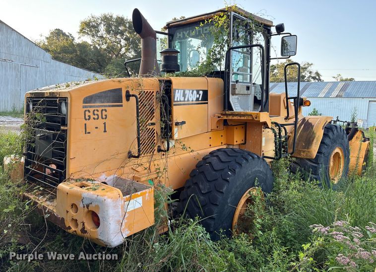 image for item ED5886 2005 Hyundai HL760-7 wheel loader