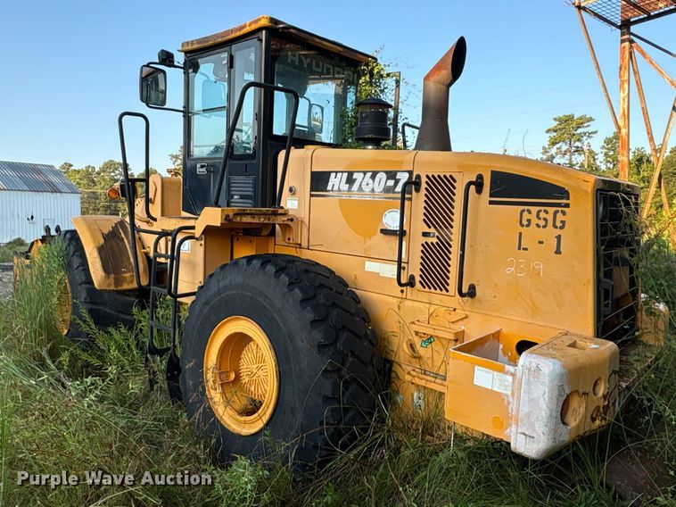 image for item ED5886 2005 Hyundai HL760-7 wheel loader